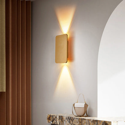 Nova | Wall Lamp with Rectangular Design & Warm Light | Modern Sconce Lighting for Elegant Bedrooms and Living Rooms 0