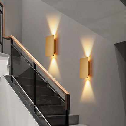 Nova | Wall Lamp with Rectangular Design & Warm Light | Modern Sconce Lighting for Elegant Bedrooms and Living Rooms 10
