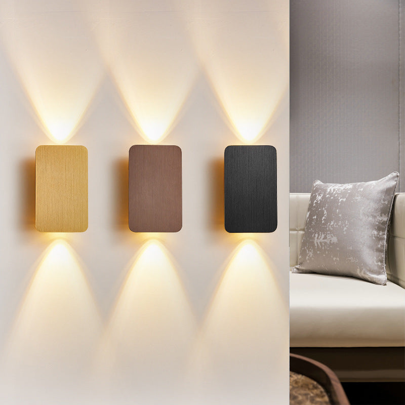 Nova | Wall Lamp with Rectangular Design & Warm Light | Modern Sconce Lighting for Elegant Bedrooms and Living Rooms 2
