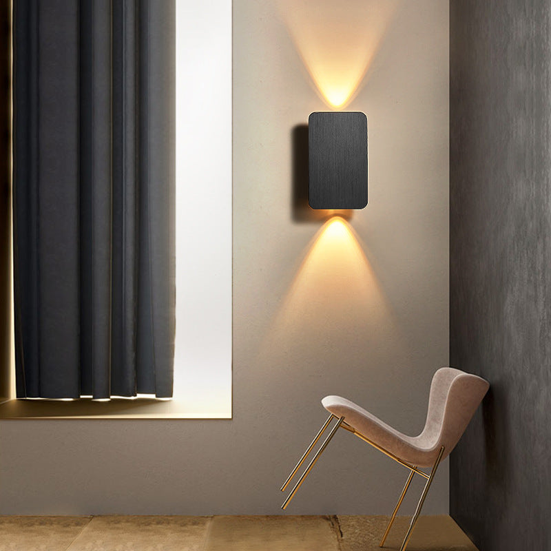 Nova | Wall Lamp with Rectangular Design & Warm Light | Modern Sconce Lighting for Elegant Bedrooms and Living Rooms 4