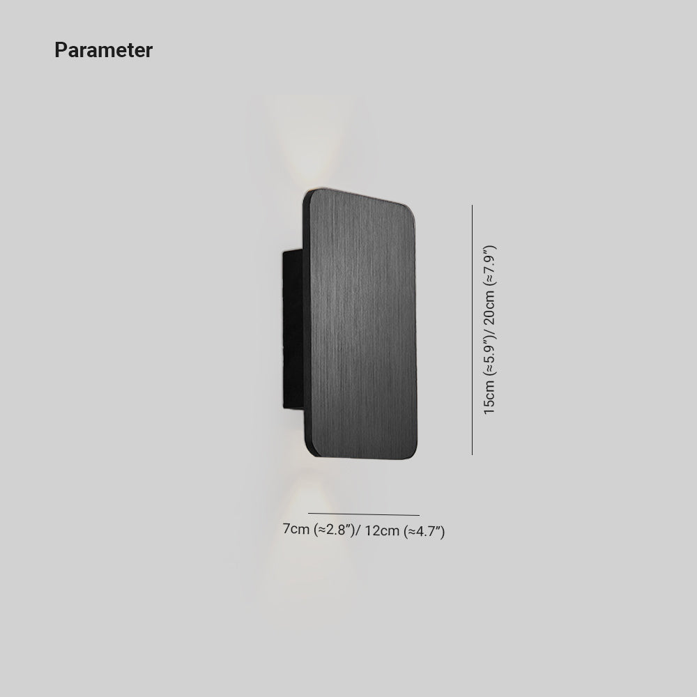Nova | Wall Lamp with Rectangular Design & Warm Light | Modern Sconce Lighting for Elegant Bedrooms and Living Rooms 5