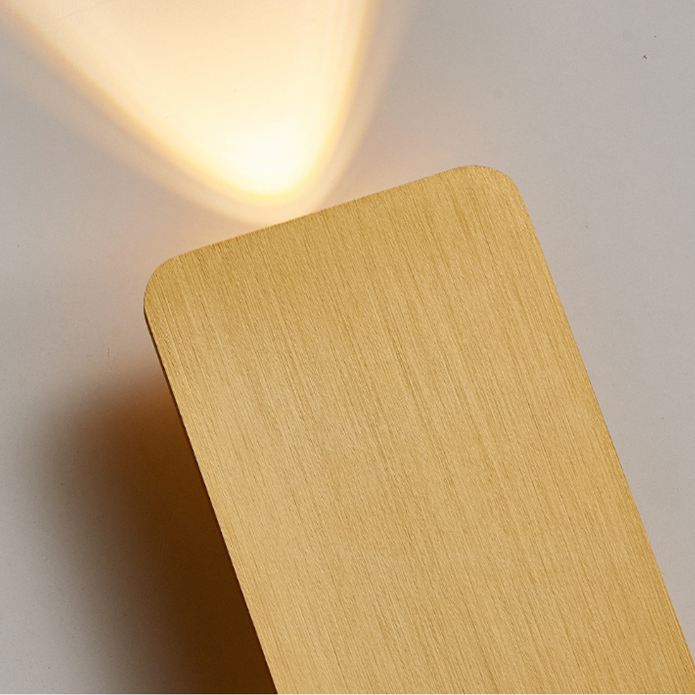 Nova | Wall Lamp with Rectangular Design & Warm Light | Modern Sconce Lighting for Elegant Bedrooms and Living Rooms 6