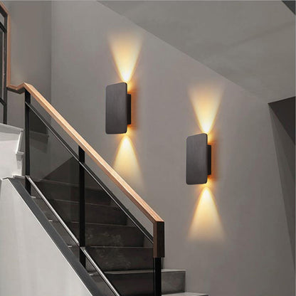 Nova | Wall Lamp with Rectangular Design & Warm Light | Modern Sconce Lighting for Elegant Bedrooms and Living Rooms 7