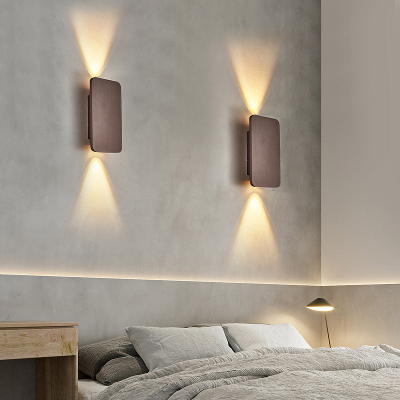Nova | Wall Lamp with Rectangular Design & Warm Light | Modern Sconce Lighting for Elegant Bedrooms and Living Rooms 8
