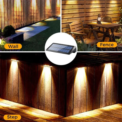 Outdoor Solar Wall Lights | Solar Powered Wall Lantern with 150 Lumen Brightness | Waterproof Design for Yard Safety 5