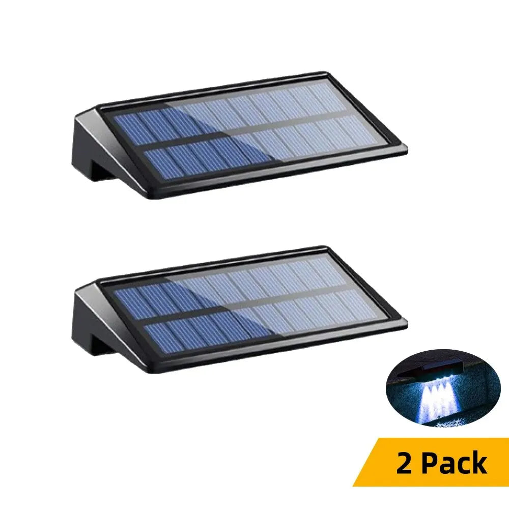 Outdoor Solar Wall Lights | Solar Powered Wall Lantern with 150 Lumen Brightness | Waterproof Design for Yard Safety 6