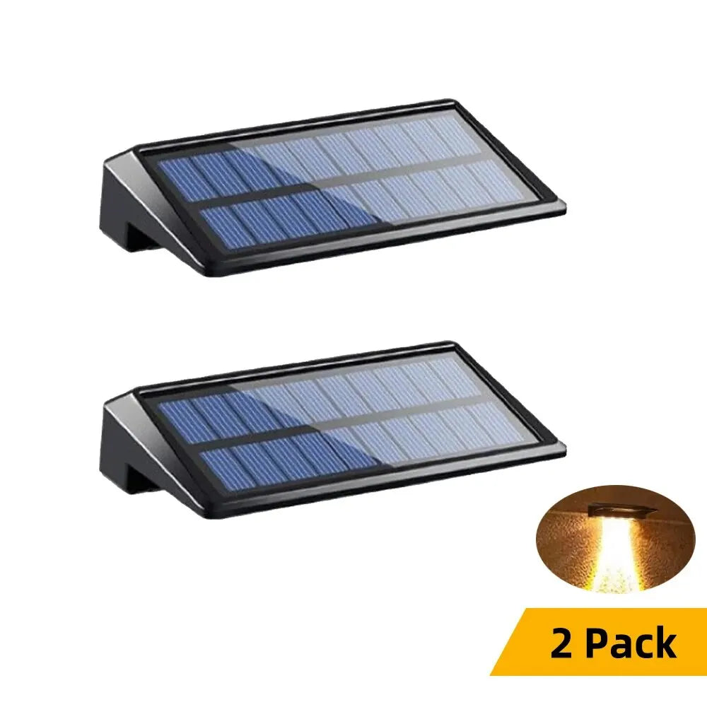 Outdoor Solar Wall Lights | Solar Powered Wall Lantern with 150 Lumen Brightness | Waterproof Design for Yard Safety 7