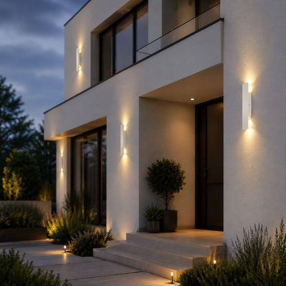 Outdoor Wall Light | Weatherproof Aluminium Lantern with Efficient LED | Perfect for Gardens and Patios 3