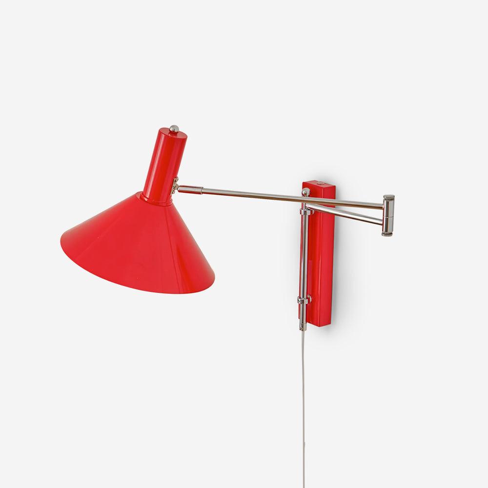 Peak Collection | Wall Lamp with 360-Degree Swivel & Adjustable Arm | Versatile Plug-In Lighting for Home Decor 1