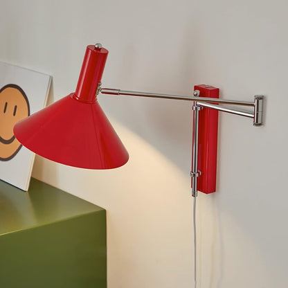 Peak Collection | Wall Lamp with 360-Degree Swivel & Adjustable Arm | Versatile Plug-In Lighting for Home Decor 2