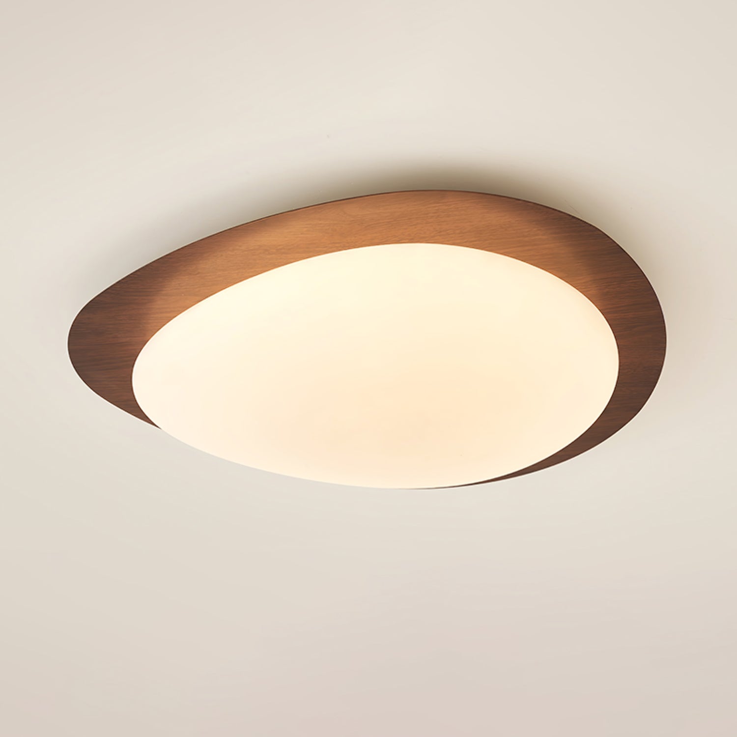 Pebble Collection | Flush Mount Ceiling Light with Adjustable Brightness | Elegant Design for Stylish Interiors 0