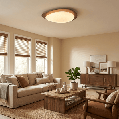 Pebble Collection | Flush Mount Ceiling Light with Adjustable Brightness | Elegant Design for Stylish Interiors 5