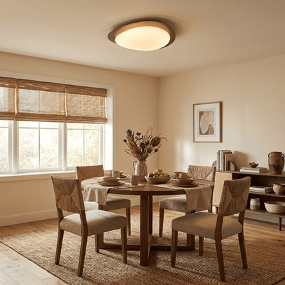 Pebble Collection | Flush Mount Ceiling Light with Adjustable Brightness | Elegant Design for Stylish Interiors 6