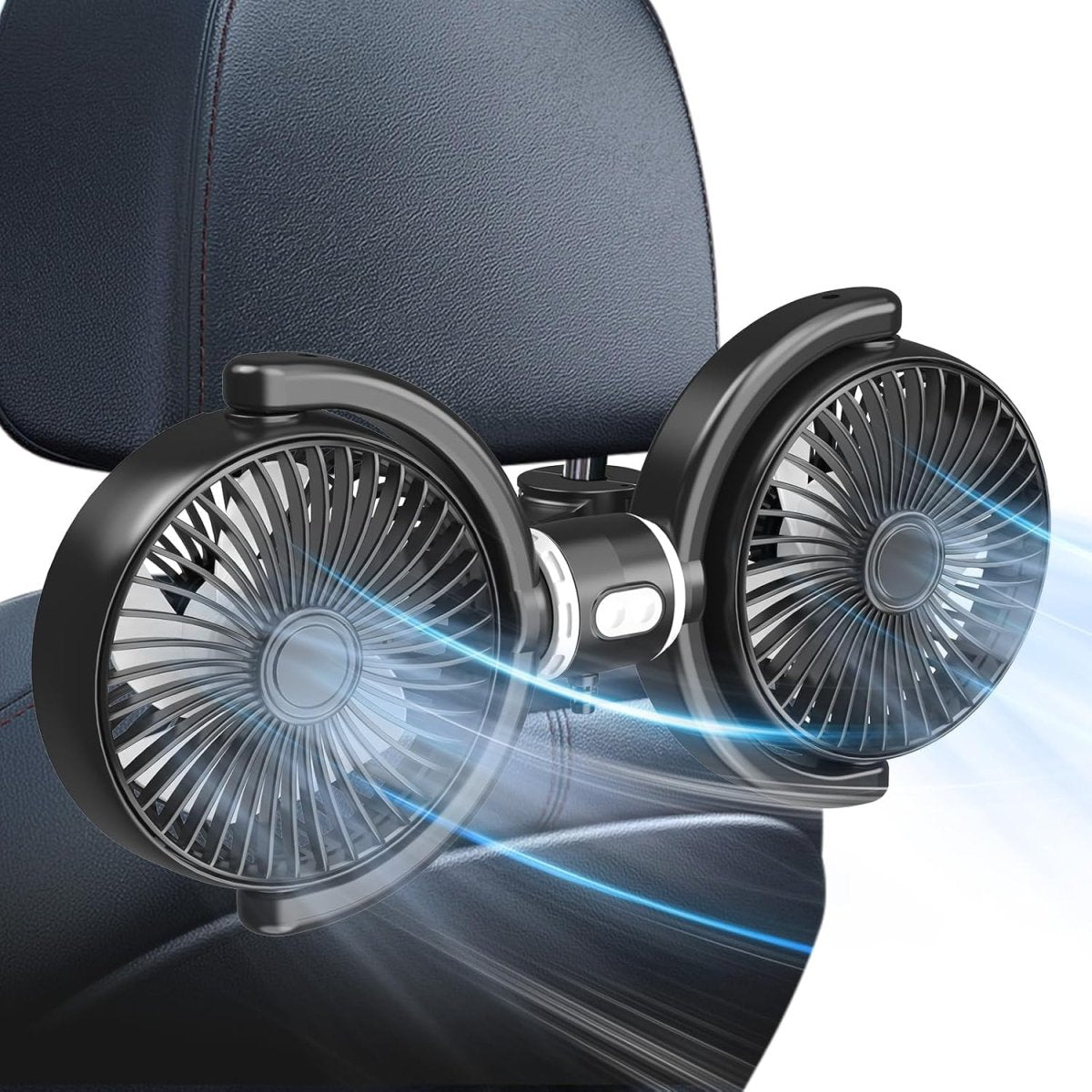 Pet Breeze | Adjustable Backseat Cooling Fan with Dual Airflow | Whisper-Quiet Design for Pet Comfort 0