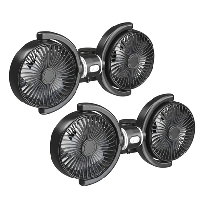 Pet Breeze | Adjustable Backseat Cooling Fan with Dual Airflow | Whisper-Quiet Design for Pet Comfort 10