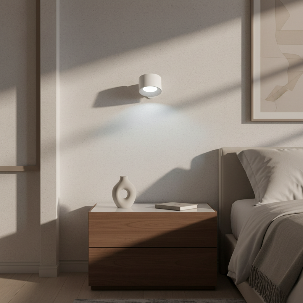 Pivot Easy-Stick | Wireless Wall Sconce with 360° Rotation & USB Rechargeable Design | Versatile Wall Lighting for Any Space 3