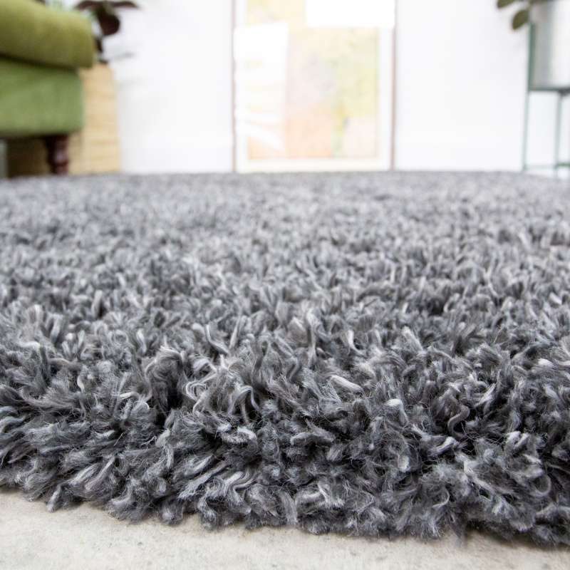 Plush Grey Shaggy Rug | Soft Texture & Versatile Design for Ultimate Comfort 4