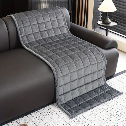Quilted Couch Cover Mat with Non-Slip Design | Elegant Protection for Pets 7