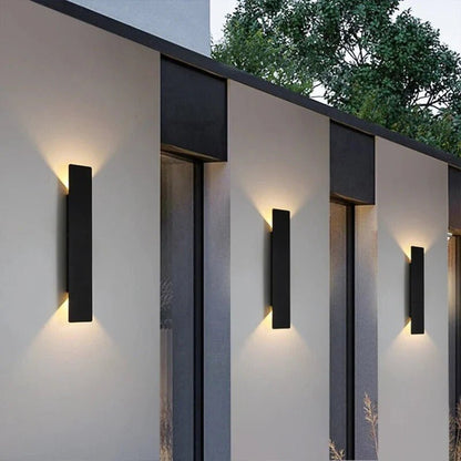 RainGuard | Outdoor Wall Lantern with Weatherproof LED Design | Modern Exterior Light for All-Weather Durability 0