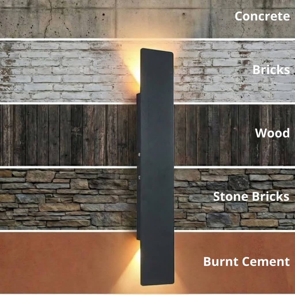 RainGuard | Outdoor Wall Lantern with Weatherproof LED Design | Modern Exterior Light for All-Weather Durability 2