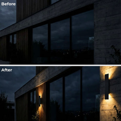 RainGuard | Outdoor Wall Lantern with Weatherproof LED Design | Modern Exterior Light for All-Weather Durability 4