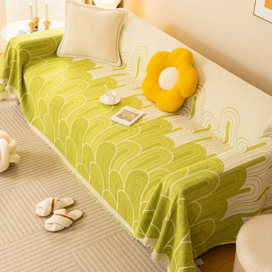 Rainbow Arches | Chenille Couch Cover with Soft Fabric & Pet-Friendly Design | Vibrant Home Decor for Comfort and Style 0
