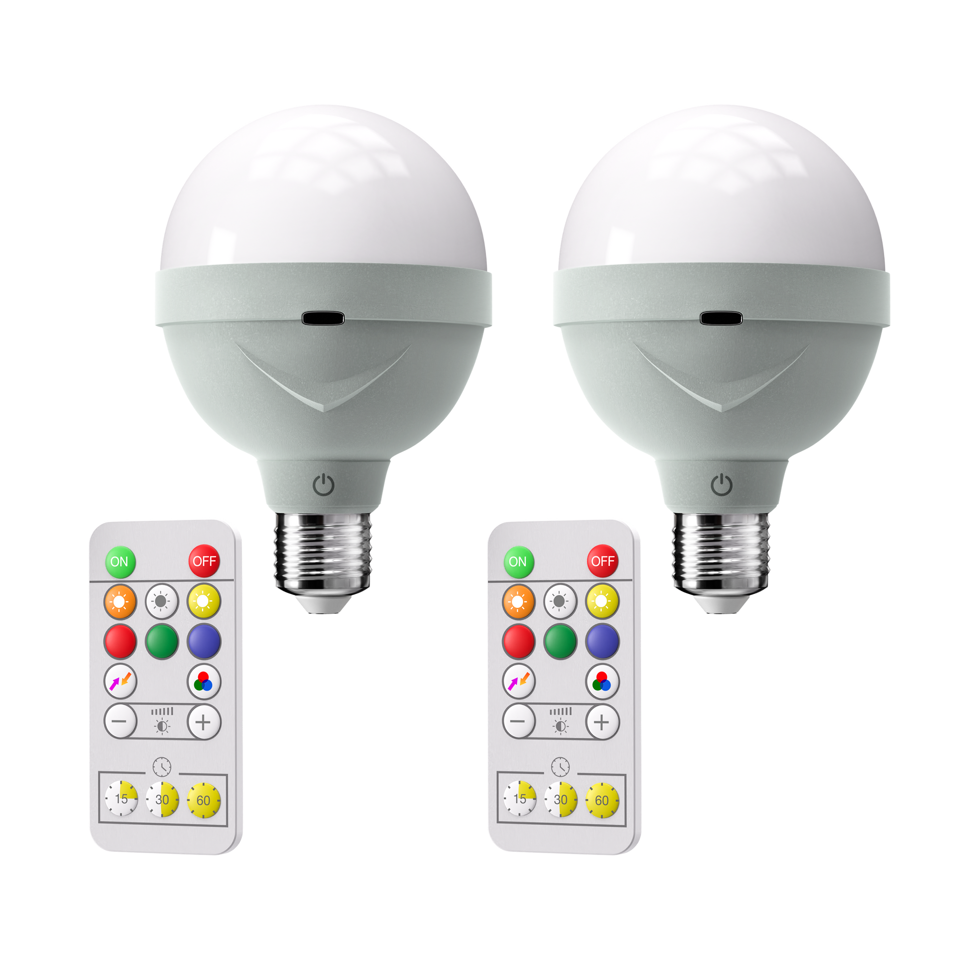 Rechargeable Wireless LED Light Bulbs with 800 Lumens Brightness | Energy-Efficient Design for Versatile Indoor & Outdoor Use 0