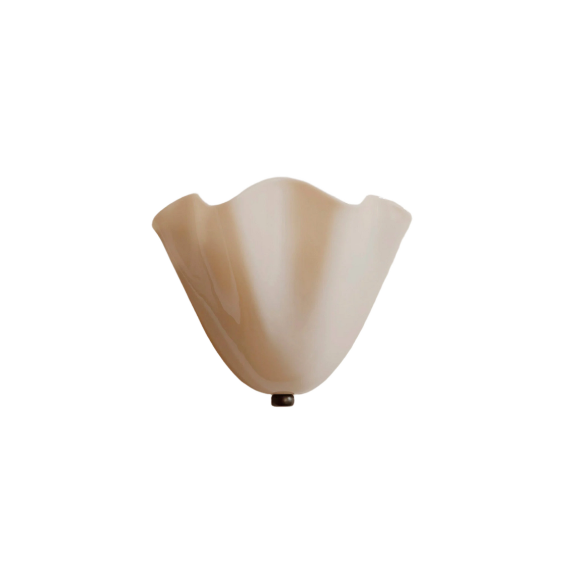 Retro Stained Glass Wall Sconce Lighting with Unique Skirt Shell Design | Ambient Wall Lamp for Cozy Home Illumination 3