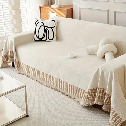 Rustic Charm | Couch Cover with Pet-Friendly Fabric & Stain Resistance | Perfect Protector for Living Room and Bedroom 1