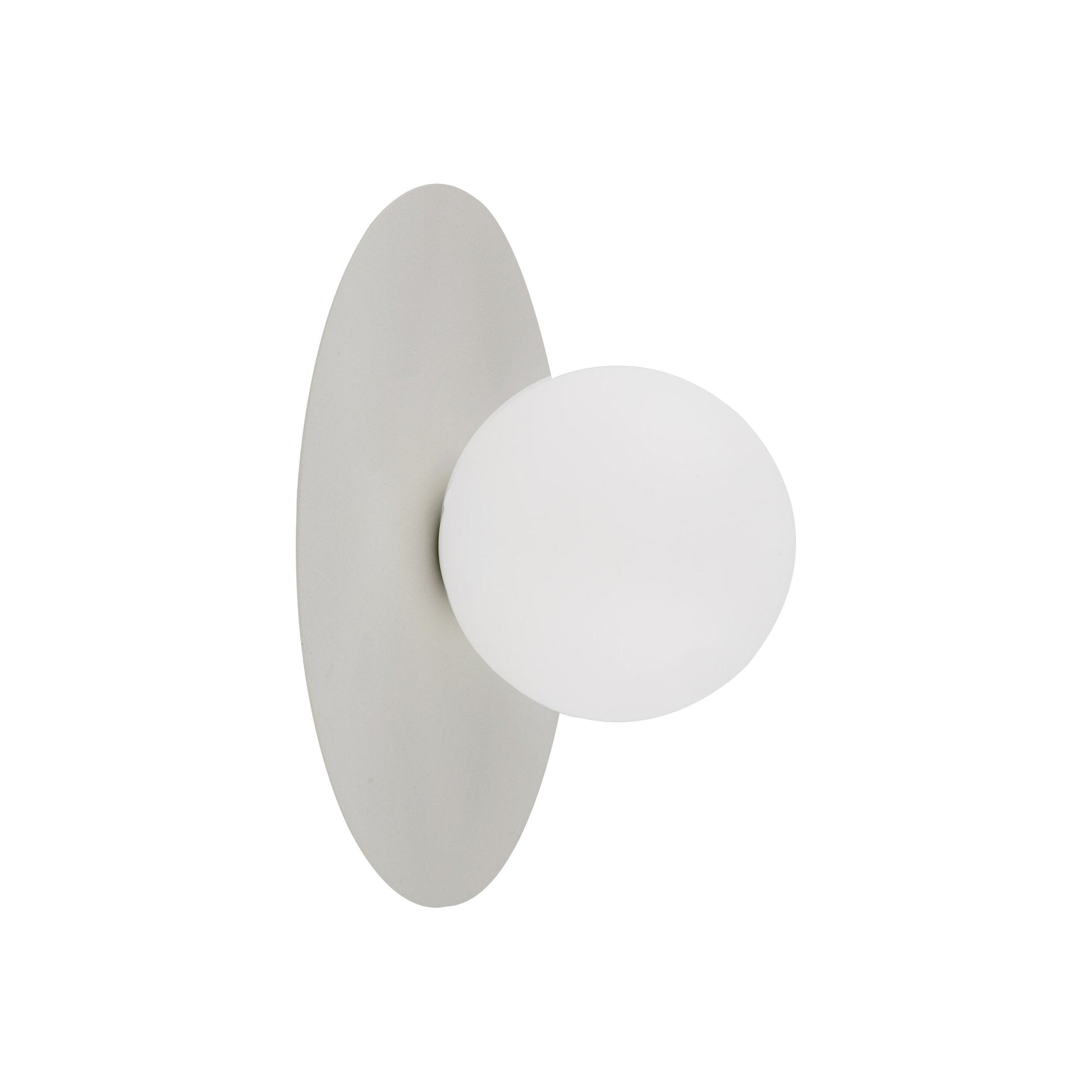 Scandinavian Minimalist Wall Sconce Light with Opal Glass Globe | Elegant Accent Wall Lights for Modern Interiors 0