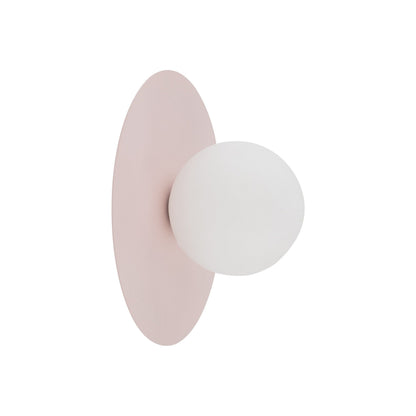 Scandinavian Minimalist Wall Sconce Light with Opal Glass Globe | Elegant Accent Wall Lights for Modern Interiors 3