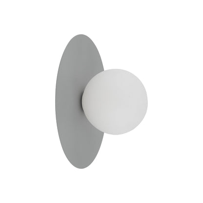 Scandinavian Minimalist Wall Sconce Light with Opal Glass Globe | Elegant Accent Wall Lights for Modern Interiors 8