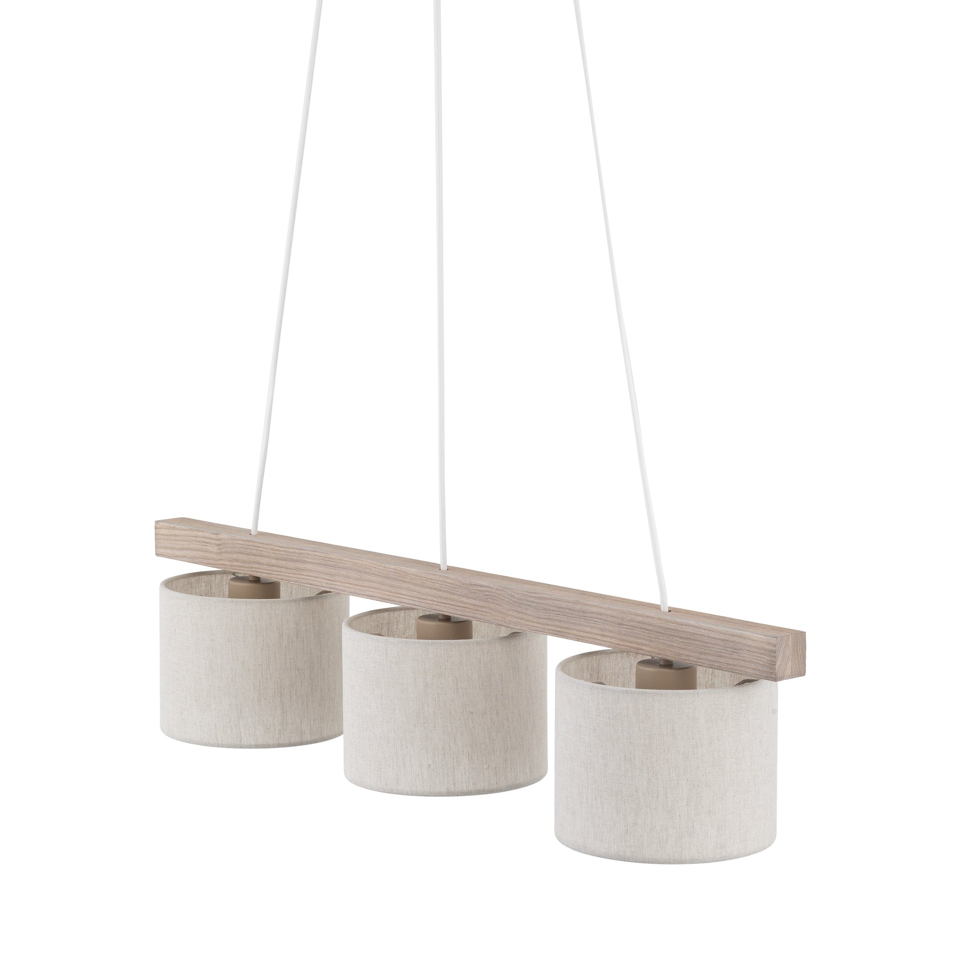 Scandinavian Pendant Light with Adjustable Height & Soft Linen Shades | Modern Kitchen Pendant Lighting for Cozy Ambiance 7