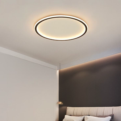 Scandinavian Round LED Ceiling Light | Integrated LED & Flush Mount Design for Modern Interiors 7