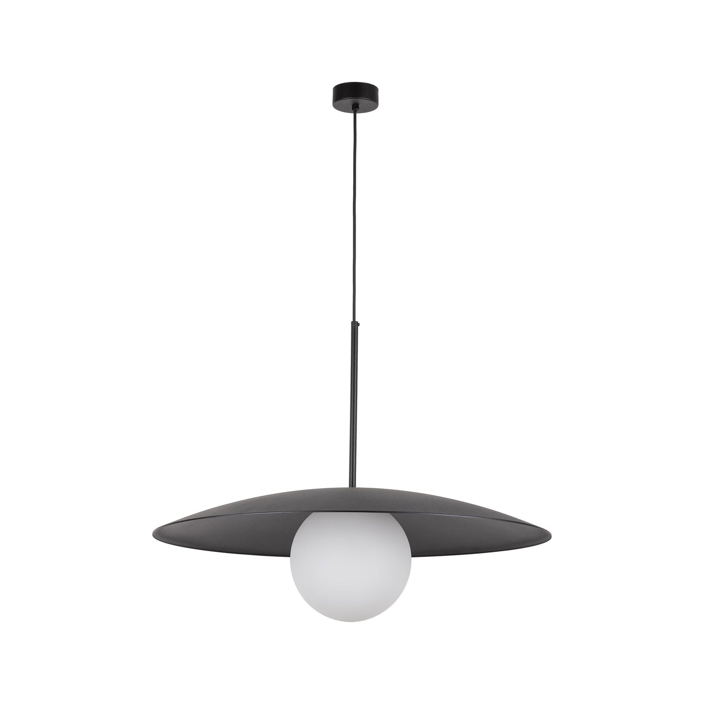 Sculptural | Glass Pendant Light with Adjustable Height & Soft Glow | Ideal Kitchen Pendant Lighting for Dining Tables 0