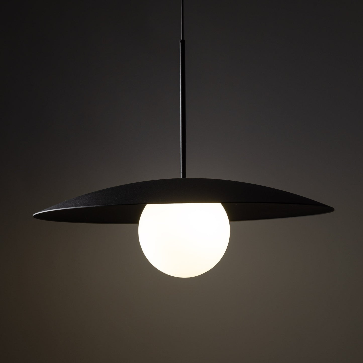 Sculptural | Glass Pendant Light with Adjustable Height & Soft Glow | Ideal Kitchen Pendant Lighting for Dining Tables 4