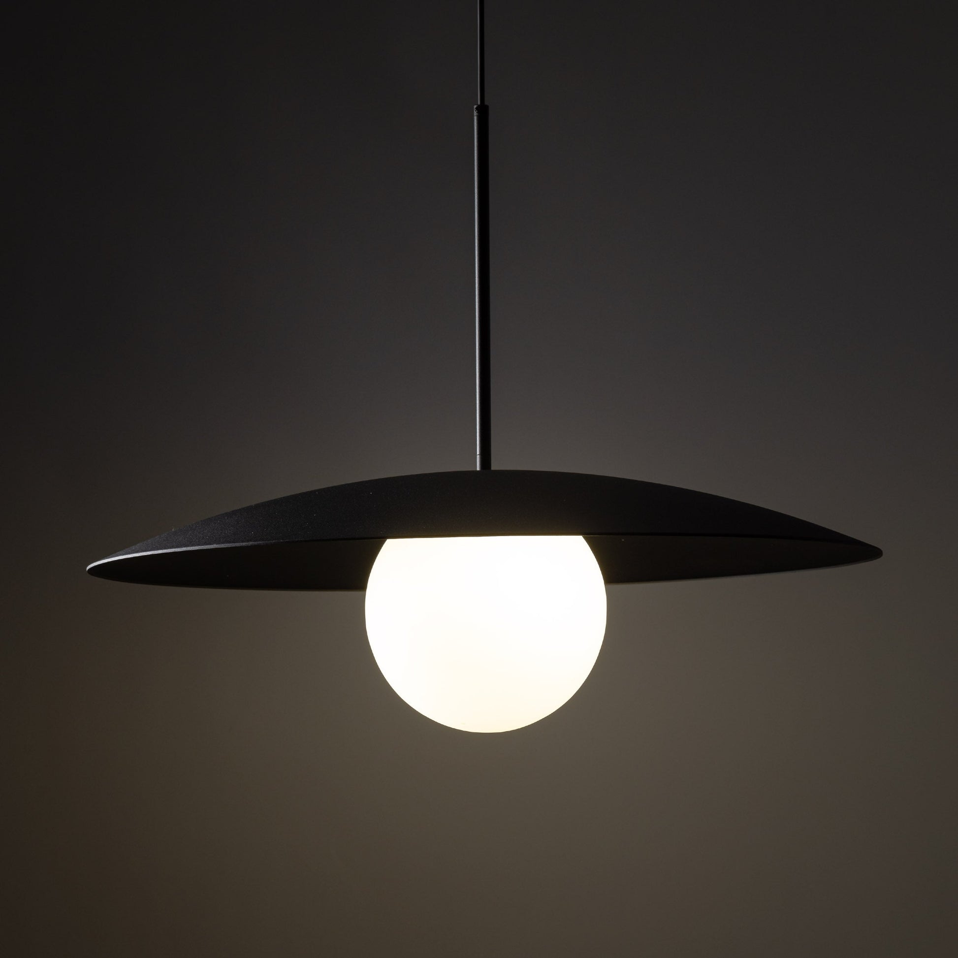 Sculptural | Glass Pendant Light with Adjustable Height & Soft Glow | Ideal Kitchen Pendant Lighting for Dining Tables 4