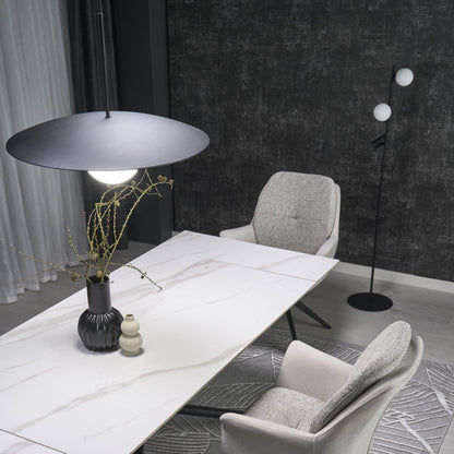 Sculptural | Glass Pendant Light with Adjustable Height & Soft Glow | Ideal Kitchen Pendant Lighting for Dining Tables 5