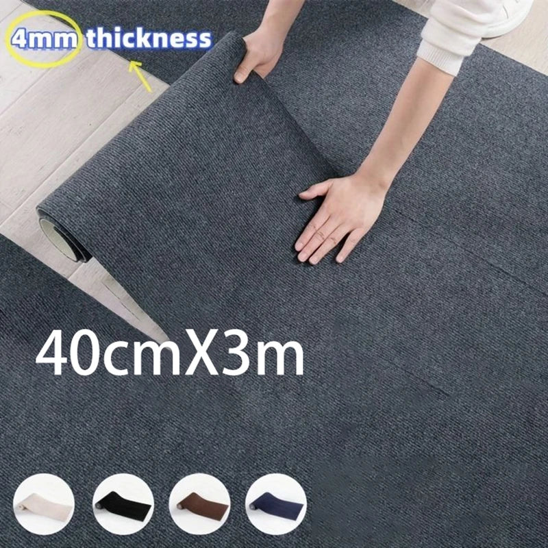 Solid Color Rug | Thickened Design for Home & Office with Moisture Resistance 0