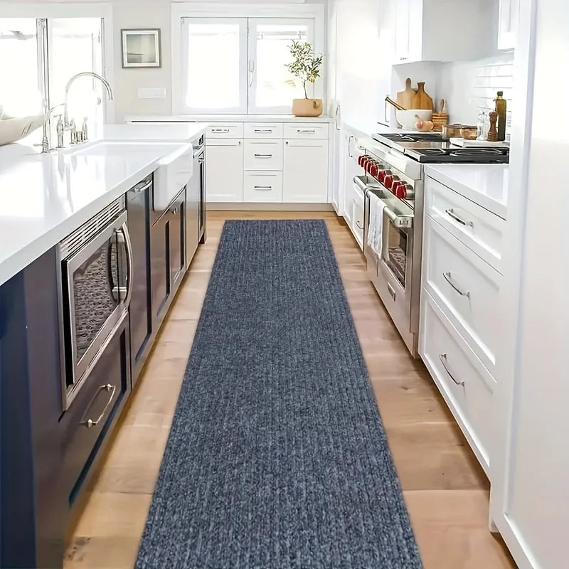 Solid Color Rug | Thickened Design for Home & Office with Moisture Resistance 1