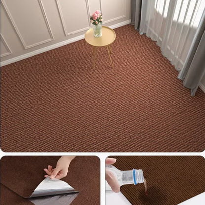 Solid Color Rug | Thickened Design for Home & Office with Moisture Resistance 10
