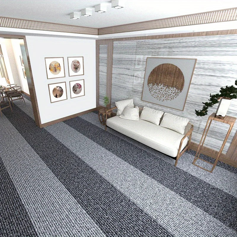 Solid Color Rug | Thickened Design for Home & Office with Moisture Resistance 2