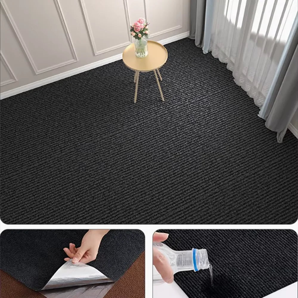 Solid Color Rug | Thickened Design for Home & Office with Moisture Resistance 6