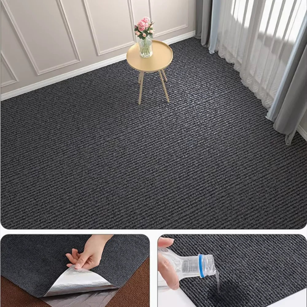 Solid Color Rug | Thickened Design for Home & Office with Moisture Resistance 9
