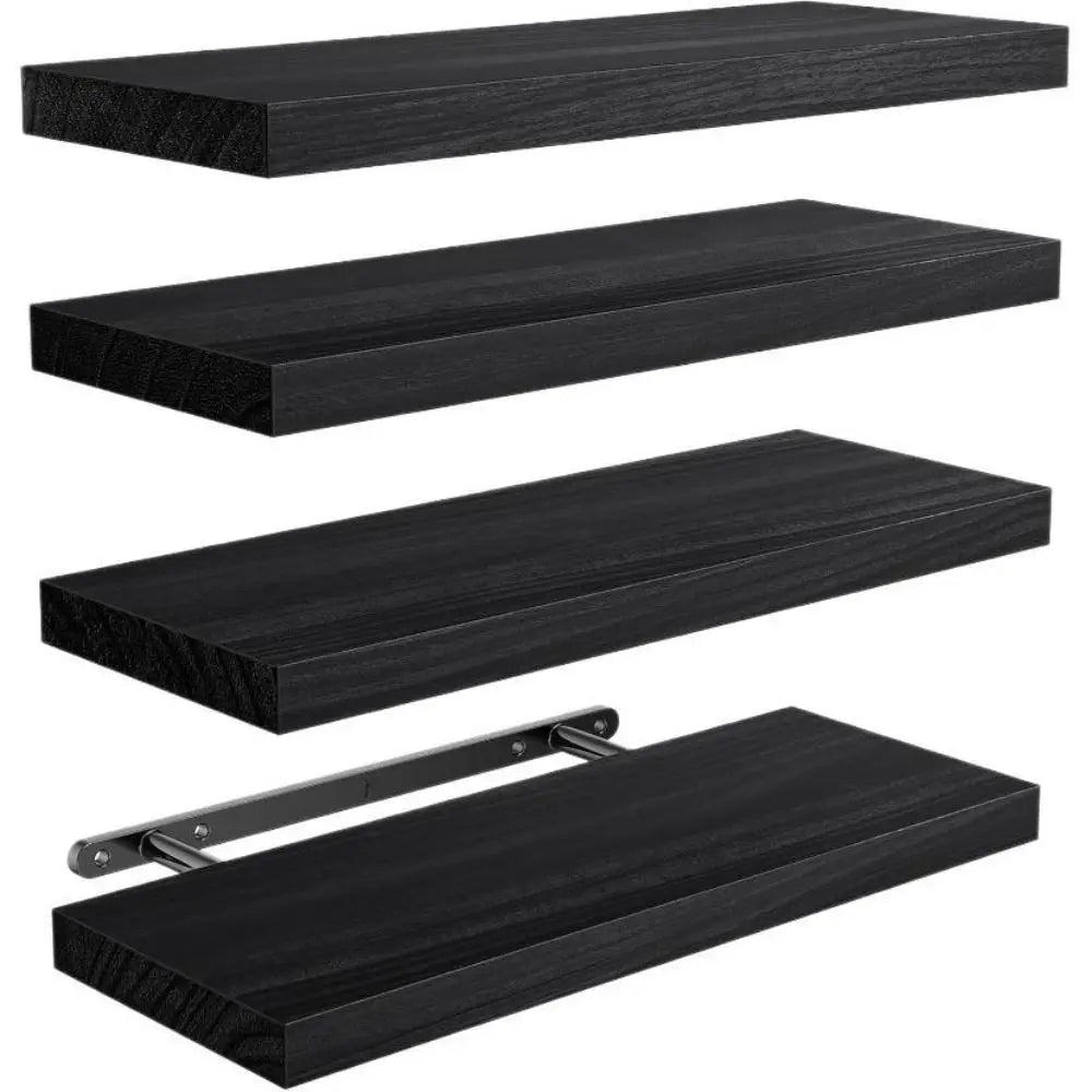 Stylish Floating Shelf | Wooden Wall Shelf with Durable Design | Versatile Storage Solution for Any Room 3