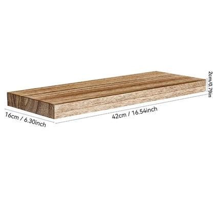 Stylish Floating Shelf | Wooden Wall Shelf with Durable Design | Versatile Storage Solution for Any Room 4