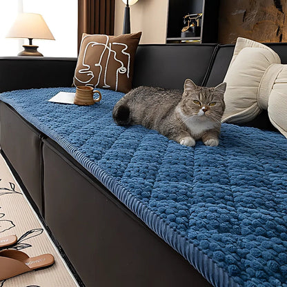 Stylish Pet Couch Cover | Quilted Slipcover with Non-Slip Backing | Protects Furniture from Pets 3