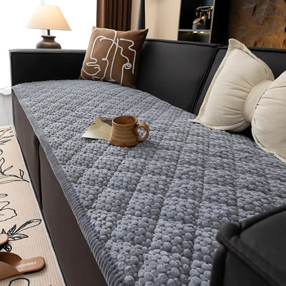 Stylish Pet Couch Cover | Quilted Slipcover with Non-Slip Backing | Protects Furniture from Pets 5