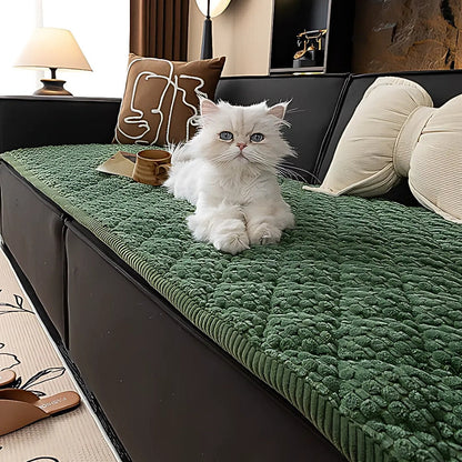 Stylish Pet Couch Cover | Quilted Slipcover with Non-Slip Backing | Protects Furniture from Pets 6
