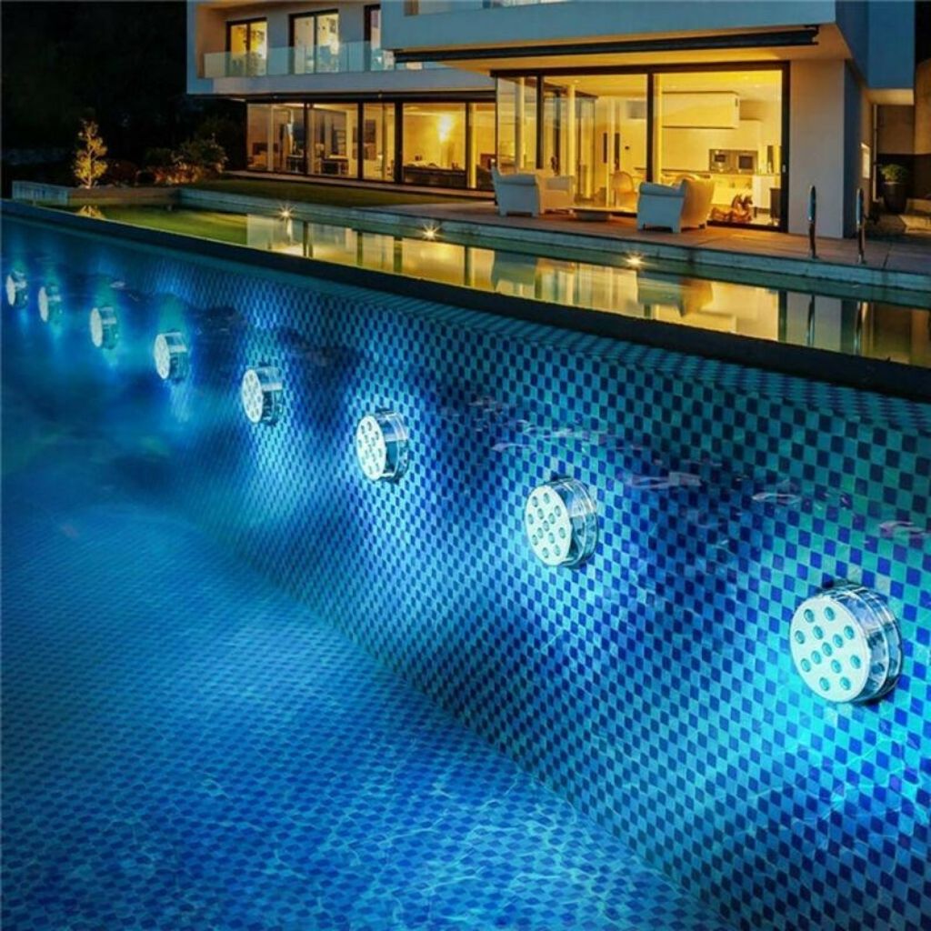 Submersible Pool Light | LED Floating Pool Lights with Remote Control & 16 Colors | Waterproof Lighting for Vibrant Ambience 0